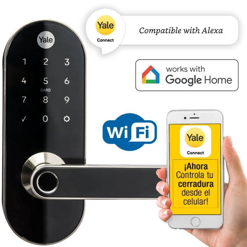 YALE - Smart Pack Cerradura Digital Yale YMC420+YALE Connect