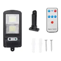 GENERICO - Foco Solar Luz Led 100w Exteriores 98 Led Sensor Movimiento 003346