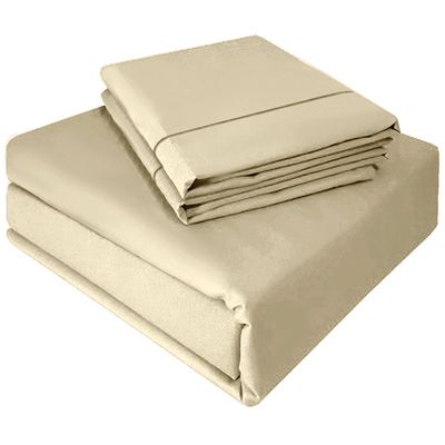 Imagen 2 del producto Juego De Sábanas 1,5 Plaza Diversión Clasico Crudo 200 Hilos