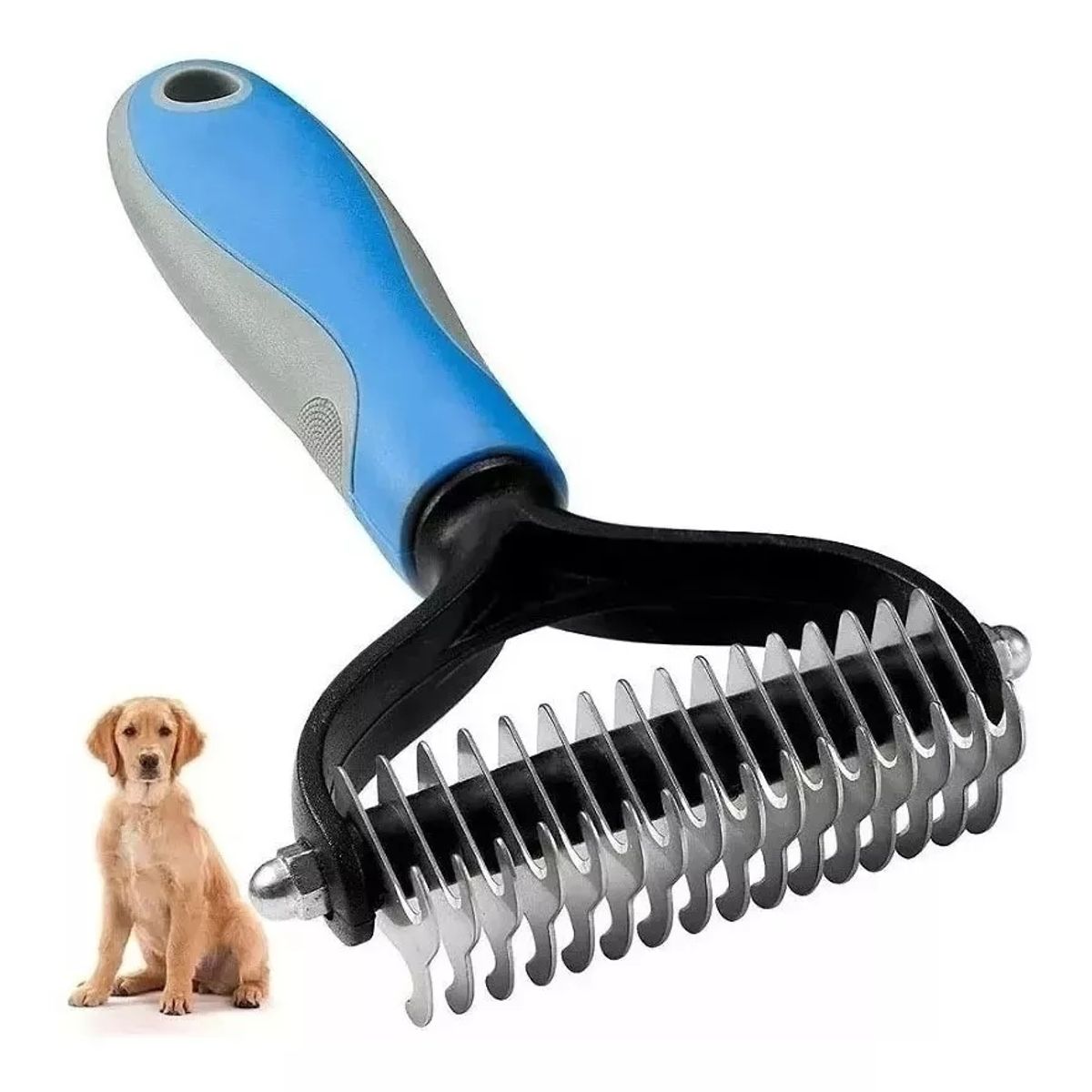 KUANGYE - Cepillo Deslanador De Pelo Para Perros Evita Los Nudos