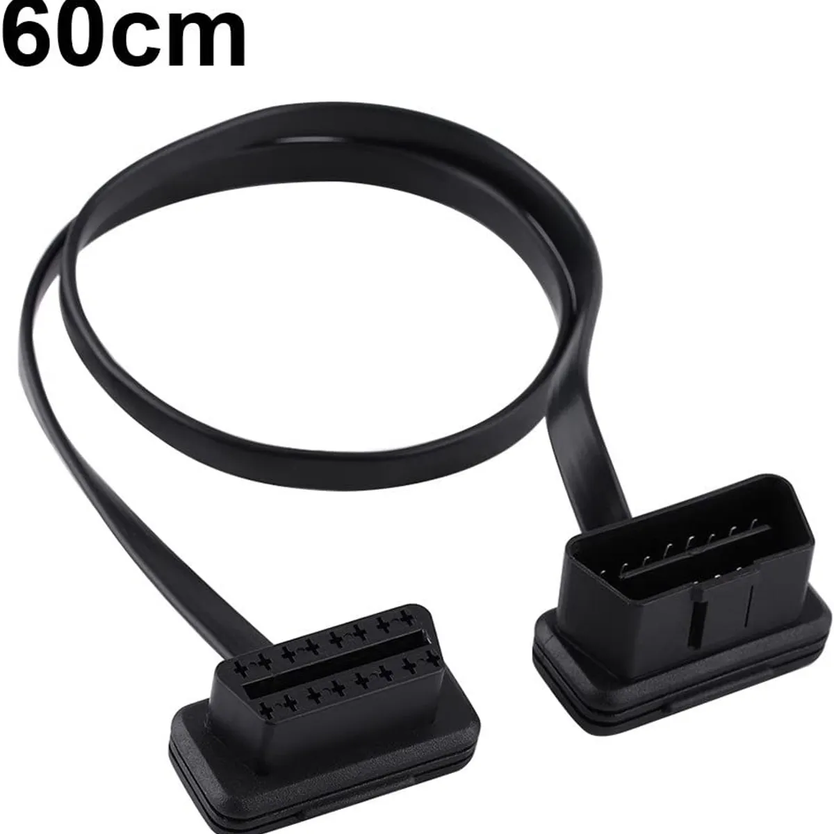 KUANGYE - Cable Extensor Obd2 Macho Hembra 16 Pines Scanner Extension