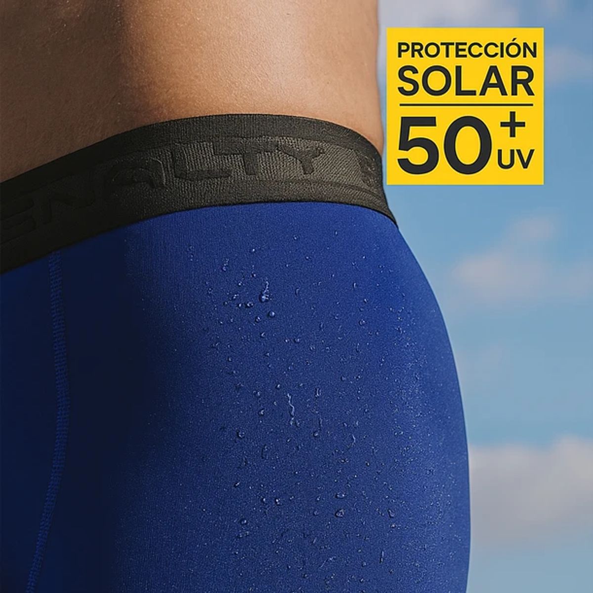 PENALTY - Calza Short Deportiva Penalty Skin SBolsillo Azul Rey PENALTY