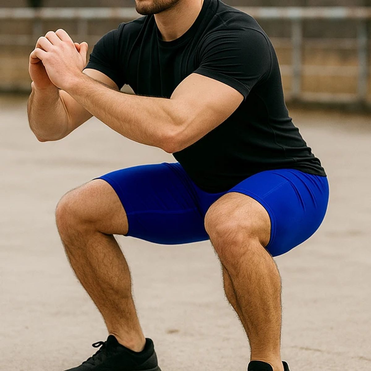 PENALTY - Calza Short Deportiva Penalty Skin SBolsillo Azul Rey PENALTY