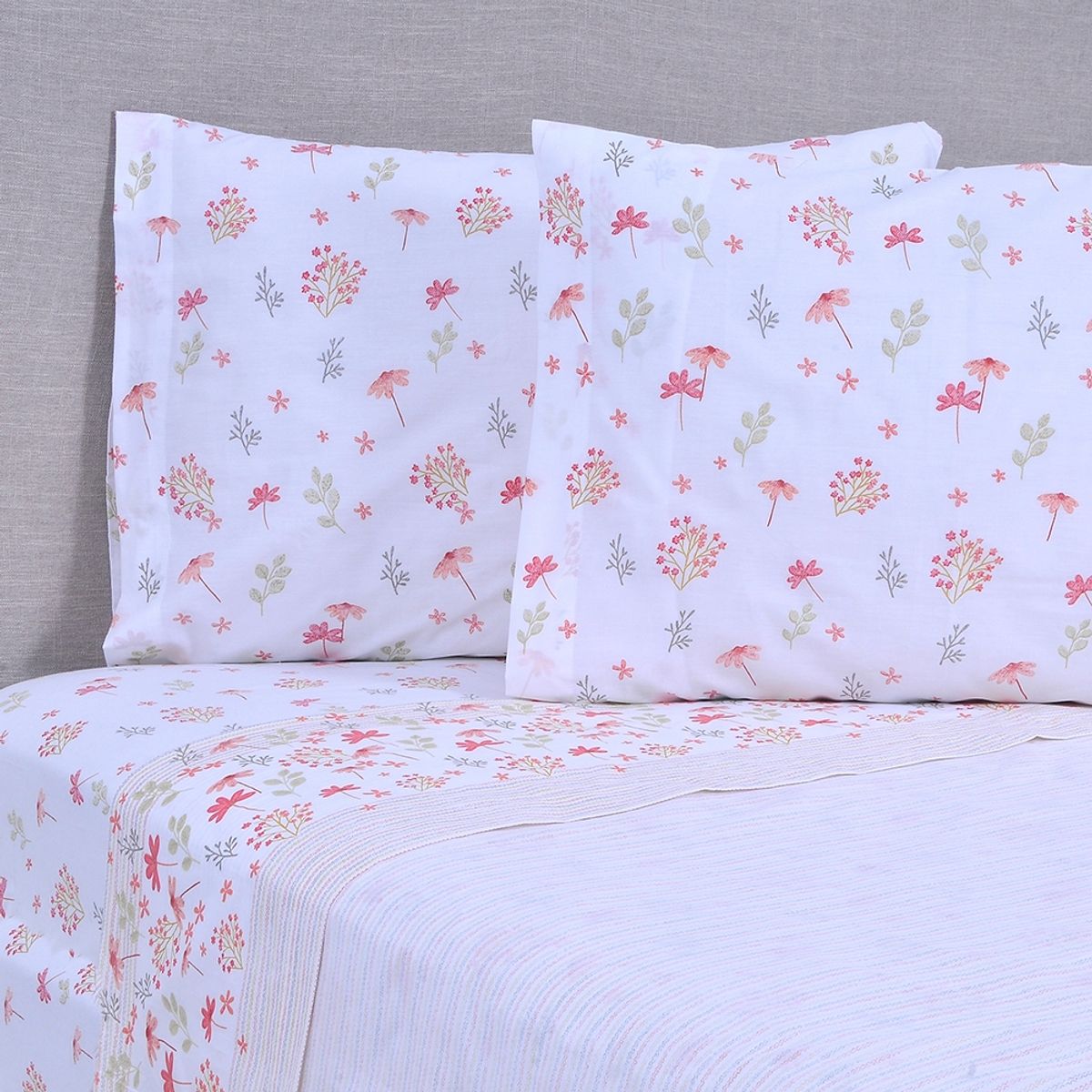 MASHINI - Sábana Mashini 180 Hilos King Tulip