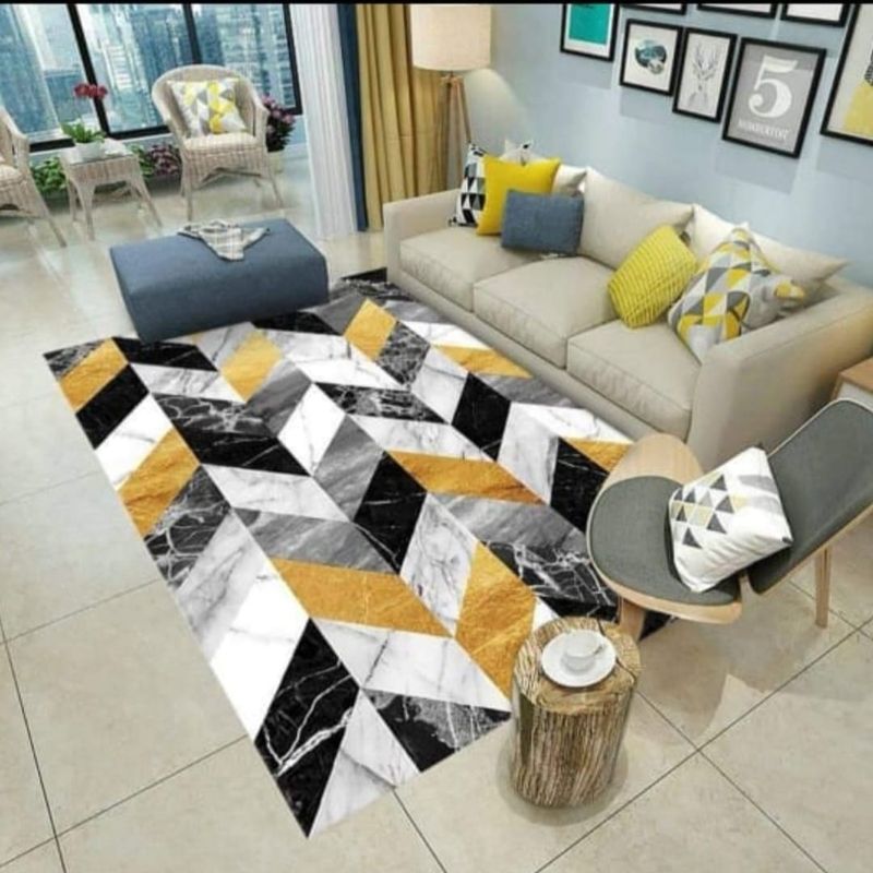 GENERICO - ALFOMBRAS RECTANGULAR CON DISEÑO 160X230CM CM ILUSION 3D