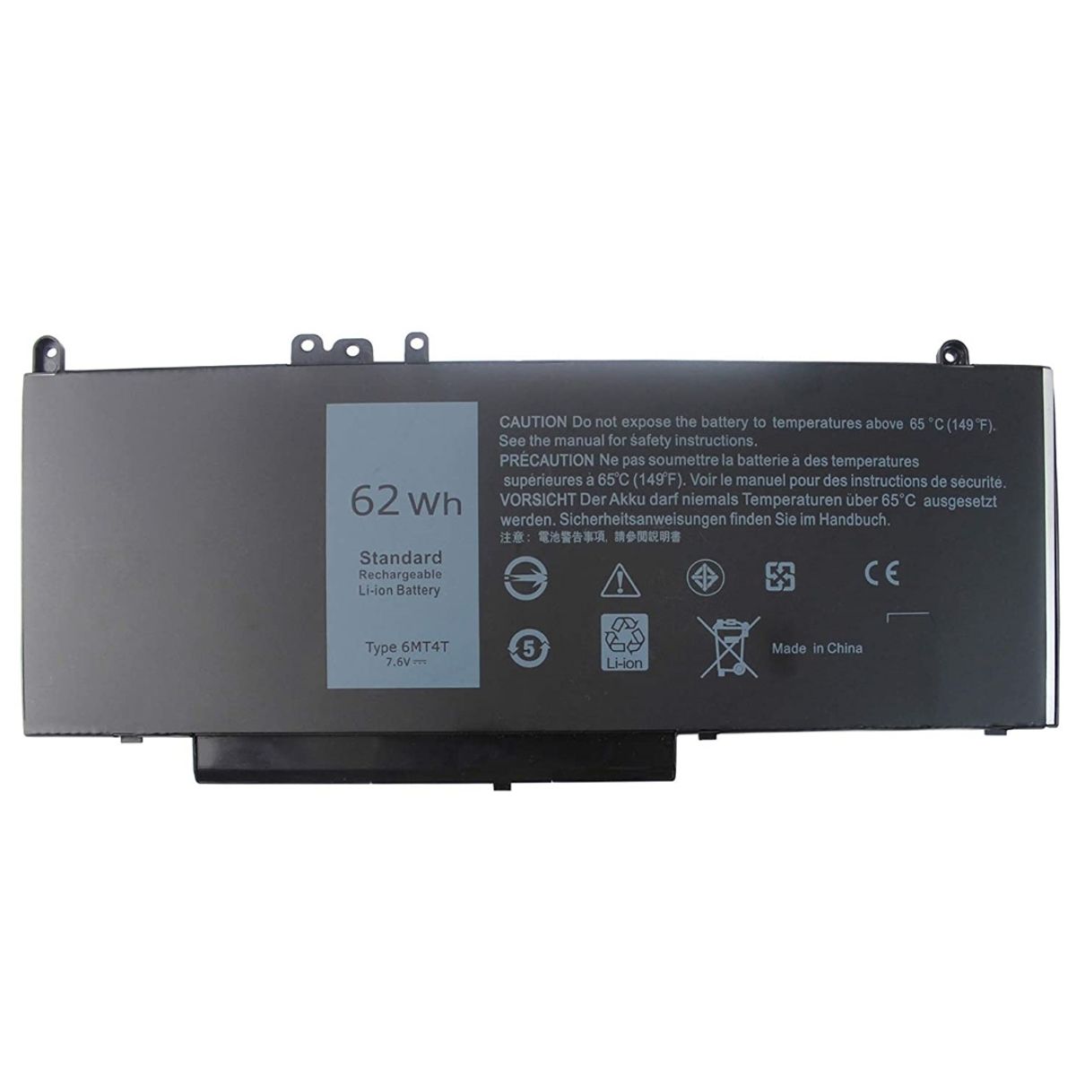 DELL - BATERIA DELL E5470 4 CELDAS ORIG 64WH NEGRO 6MT4T