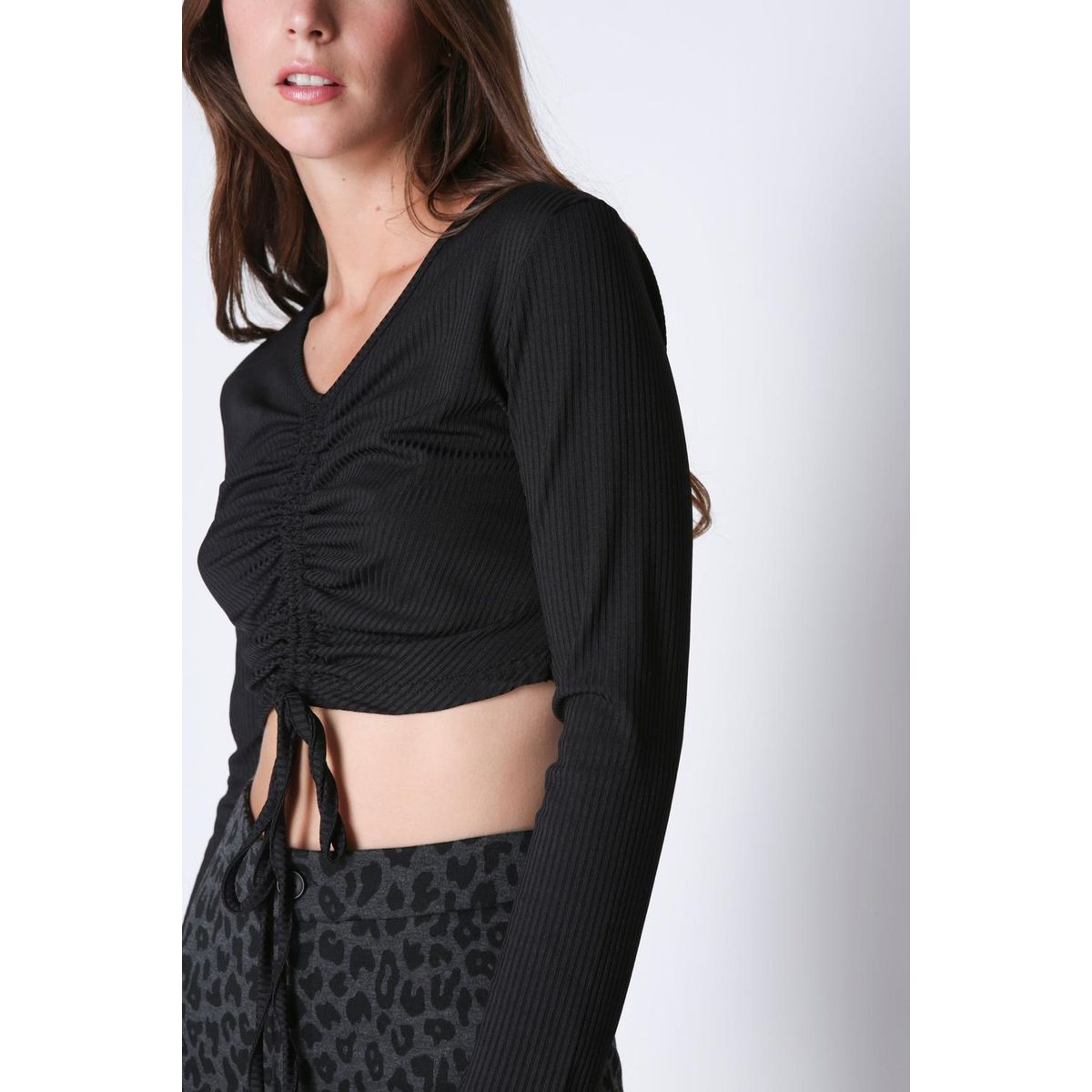 ATREVIDA - Polera Amelie Negro Atrevida ATREVIDA