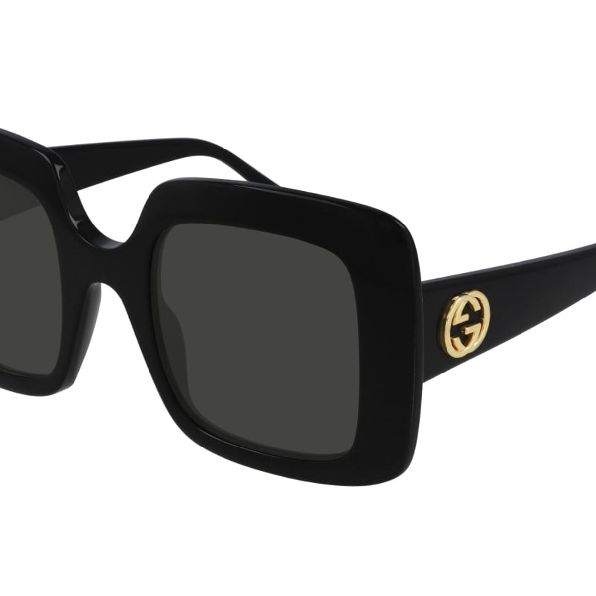 GUCCI - Lentes de Sol Shiny Black