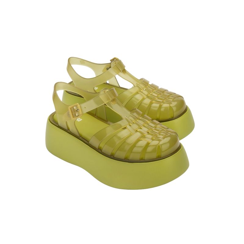 MELISSA - Sandalia Possession Plato Verde Oliva Melissa
