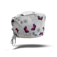 MIKE'S - Cofia Gorro Clínico Amarre Antifluido Lavable Mari Mike`s