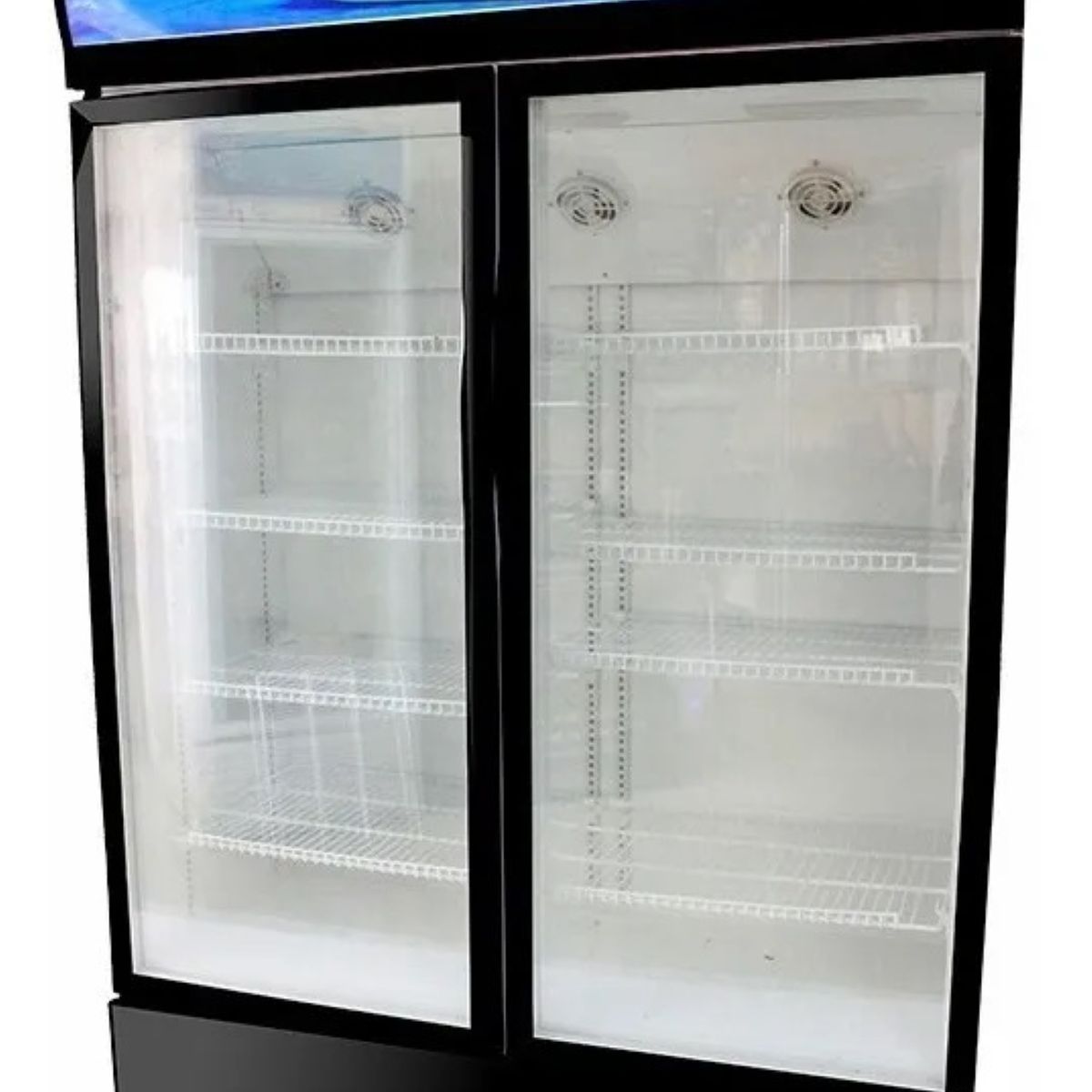 BOZZO - Visicooler LC-800 lts 2 Puertas Vidrio BOZZO