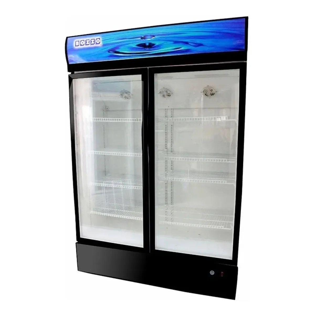 BOZZO - Visicooler LC-800 lts 2 Puertas Vidrio BOZZO