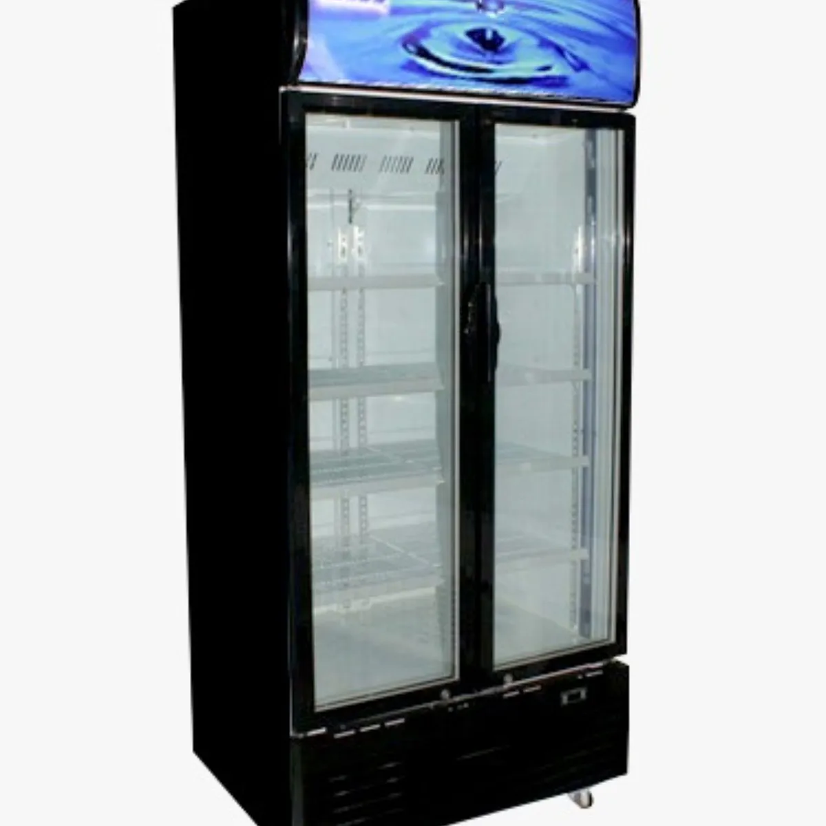 BOZZO - Visicooler LE-600 litros 2 Puertas de Vidrio BOZZO