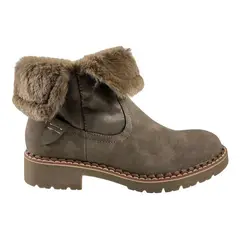 VIA UNO - Botin Chiporro Mujer Caqui 12082426