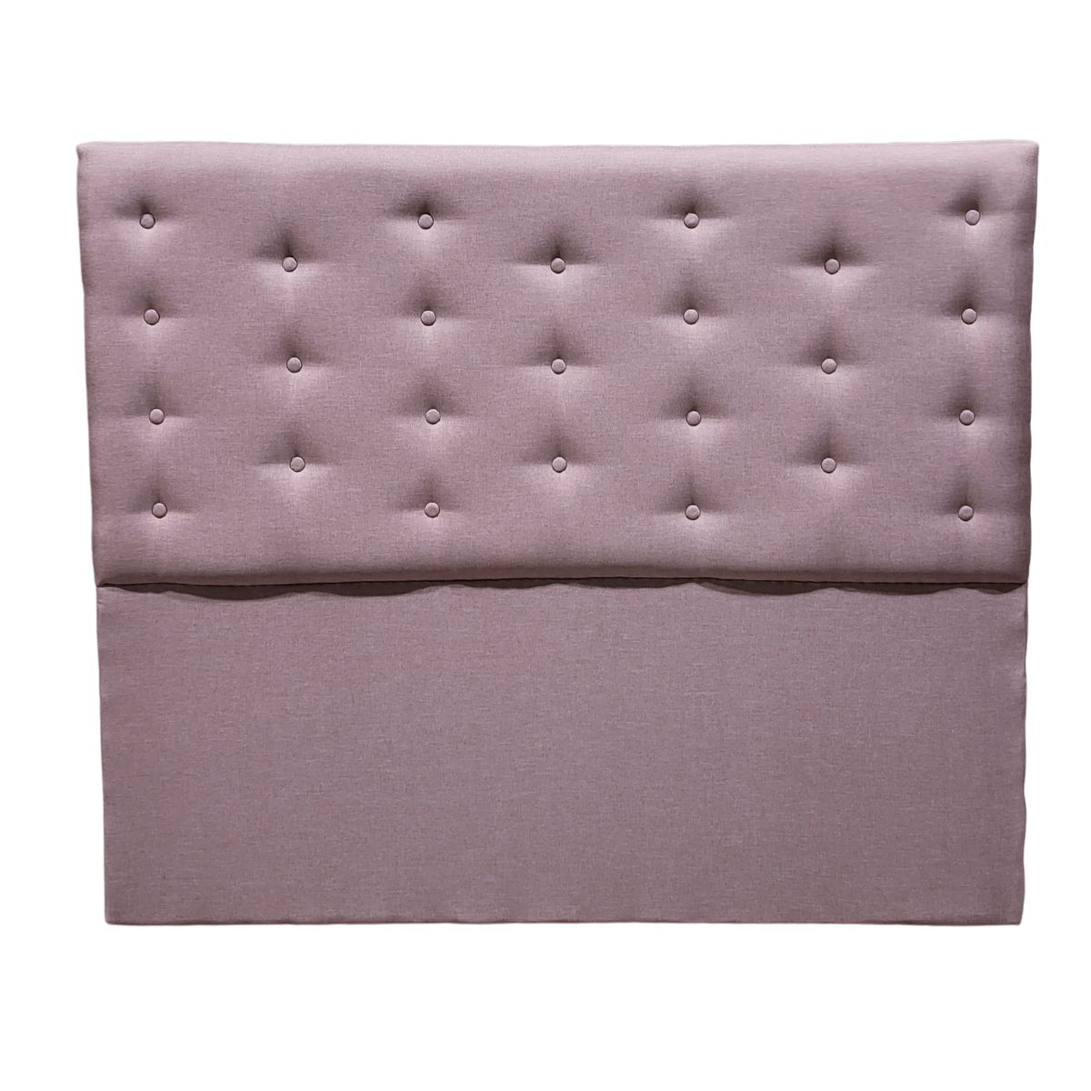 GENERICO - Respaldo 2 Plazas Palo Rosa Lino Botone a piso Muebles Rimar