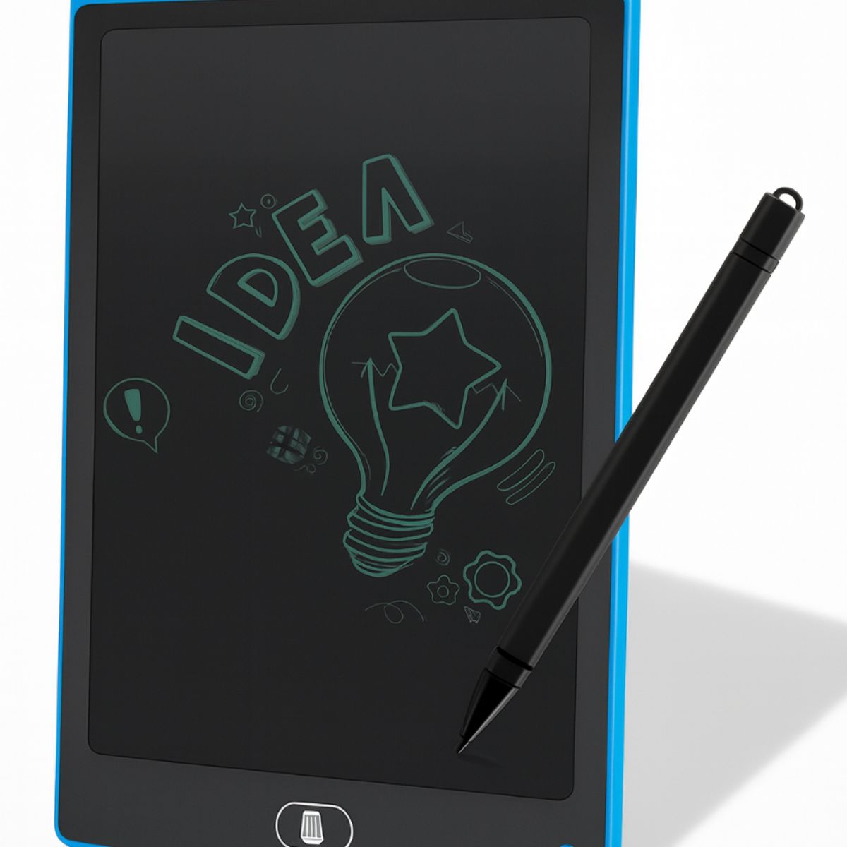 GENERICO - Pizarra Mágica Tablet Lcd 12 Pulgadas Multicolor Niños azul