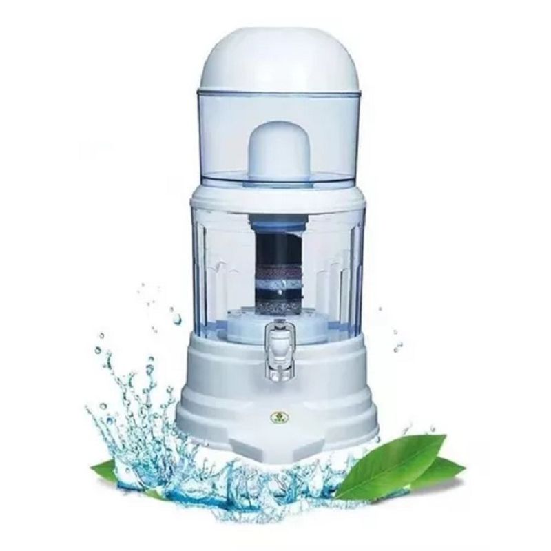 GENERICO - Dispensador Y Filtro De Agua Con Piedras Purificadoras 16l 228090