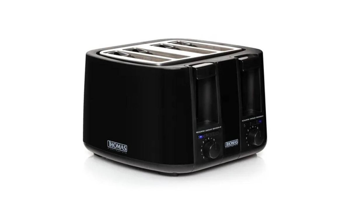 THOMAS TOSTADOR DE PAN 4 REBANADAS TH-126 NEGRO