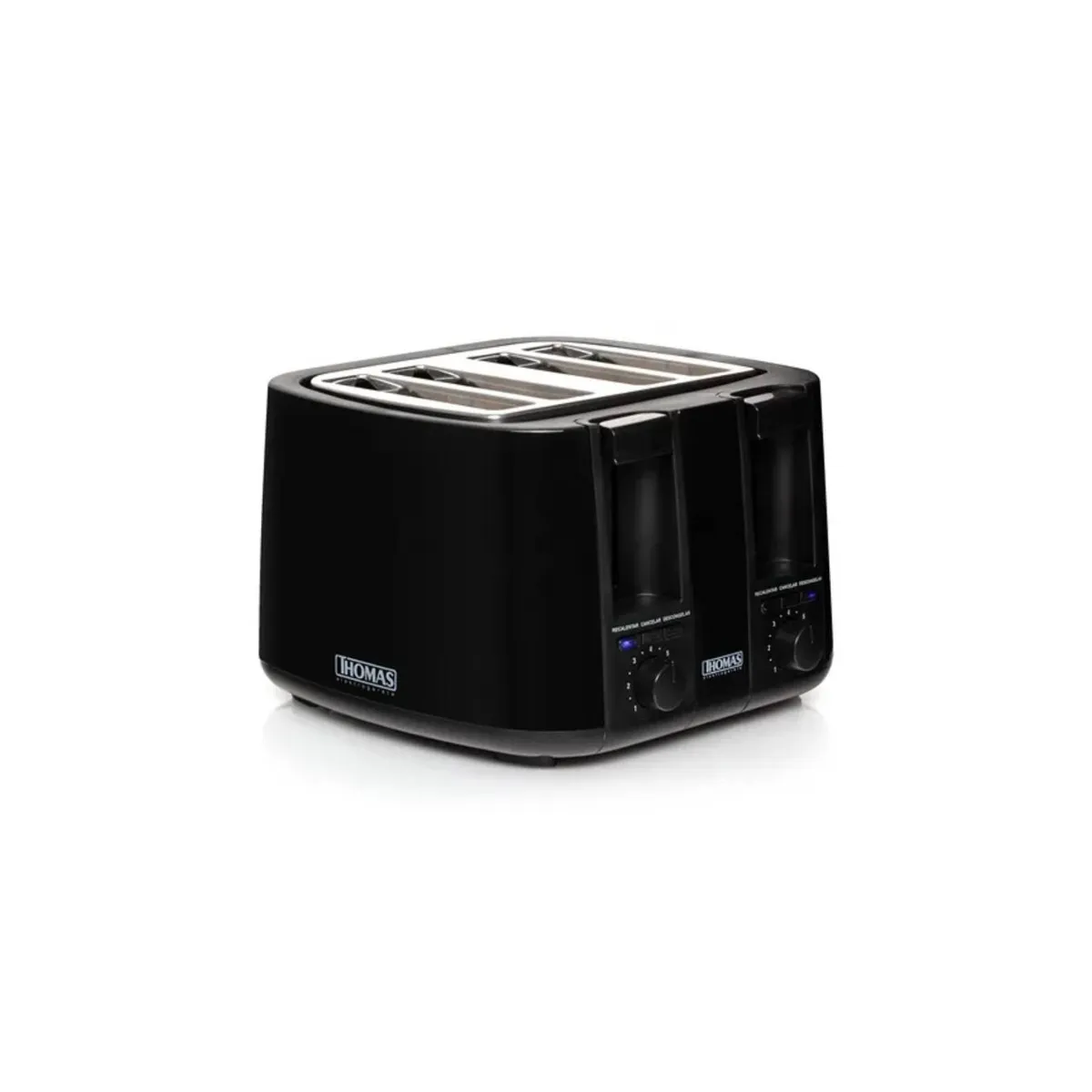 THOMAS - TOSTADOR DE PAN 4 REBANADAS TH-126 NEGRO THOMAS