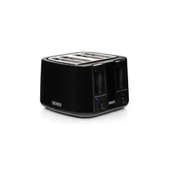 THOMAS - TOSTADOR DE PAN 4 REBANADAS TH-126 NEGRO