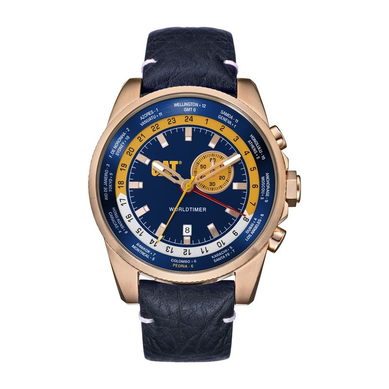 CATERPILLAR - Reloj Cat Hombre Wt-195-36-627 World Timer