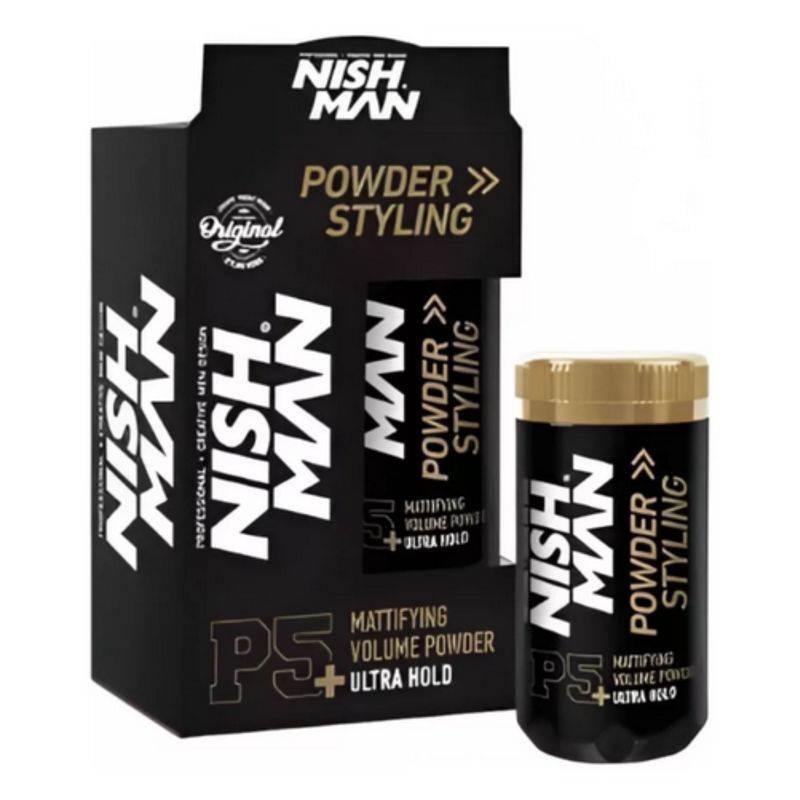 GENERICO - Nishman Polvo Texturizador Textura P5 Negro Matte 20 Gr