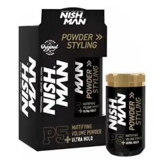GENERICO - Nishman Polvo Texturizador Textura P5 Negro Matte 20 Gr