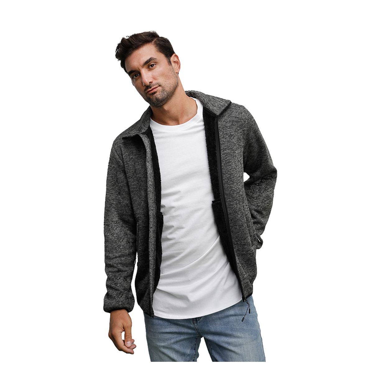 PANAMA JACK - Chaqueta Hombre León Gris Panamá Jack