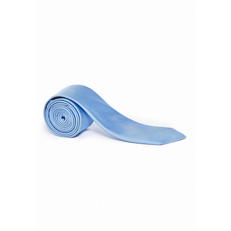 PERRY ELLIS - Corbata Lisa Celeste Resist Spill Celeste