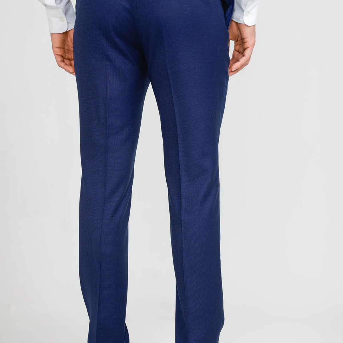 PERRY ELLIS - Pantalón Formal Hombre Suit Separate Azul Medio