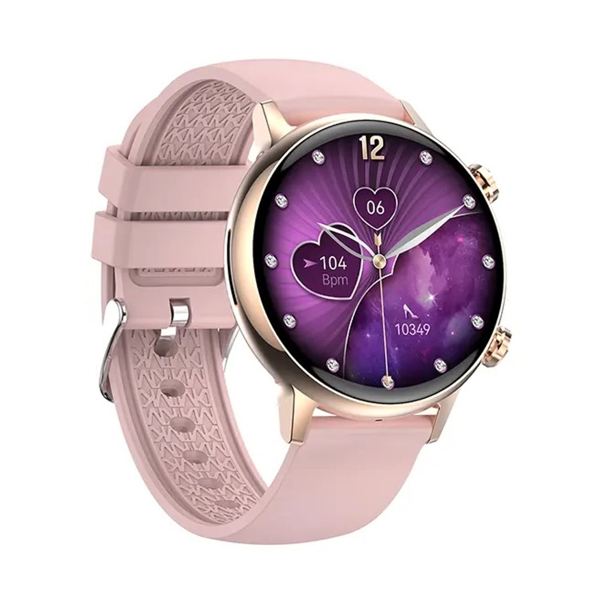 STARTECHOFFICE - Reloj Inteligente Smartwatch Bluetooth Elegante Mujer Pantalla Amoled Notificaciones IP68