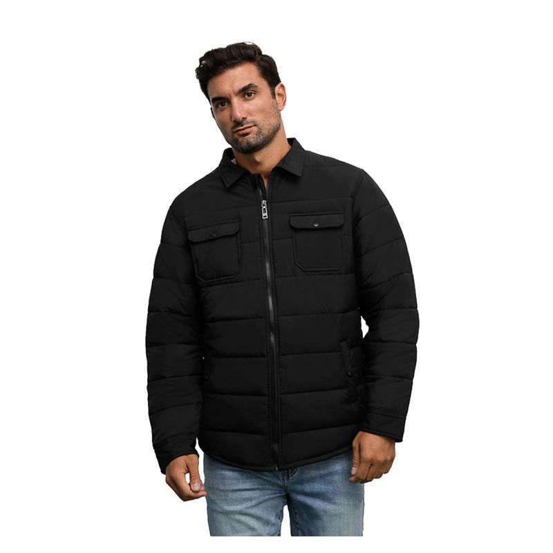 PANAMA JACK - Chaqueta Hombre negro Panama Jack