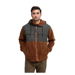 PANAMA JACK - Polerón Polar Hombre Naranjo