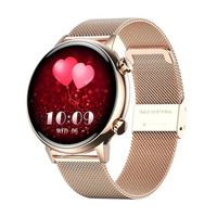 Reloj Inteligente Smartwatch BT Mujer Pantalla Amoled Notificaciones IP67 Control Salud Deporte