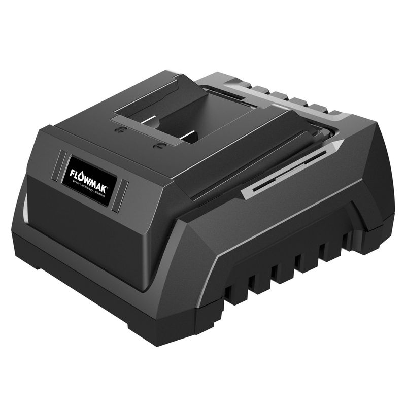 FLOWMAK - Cargador De Baterías Ion Litio 18v 60w 2.3a, Marca Flowmak