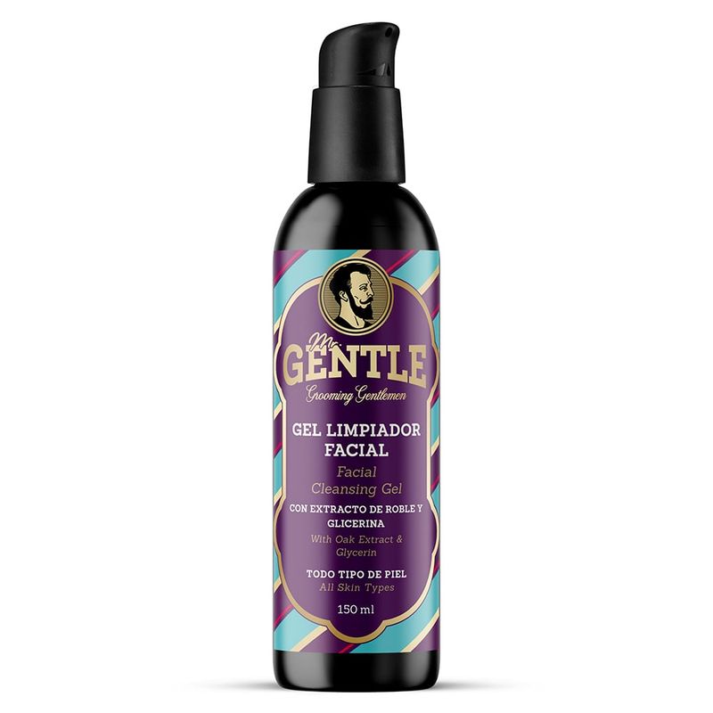 MR GENTLE - Gel Limpiador Facial
