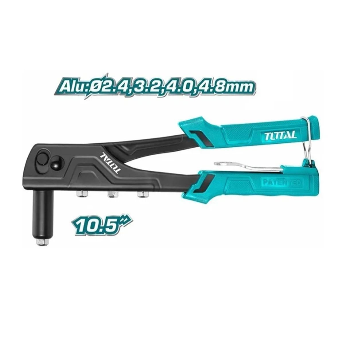 TOTAL TOOLS - Remachadora Manual 10.5 Pulgadas