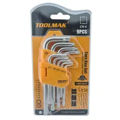 GENERICO - Kit Juego De Llaves Allen Estrella Chicas Tmk19034