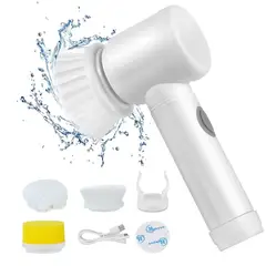 GENERICO - Cepillo Limpieza Eléctrico Multifuncional Para Cocina 5 En 1
