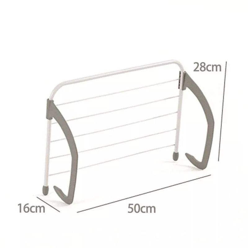 GENERICO - Tendedero Secador De Ropa Plegable Colgador Para Balcon