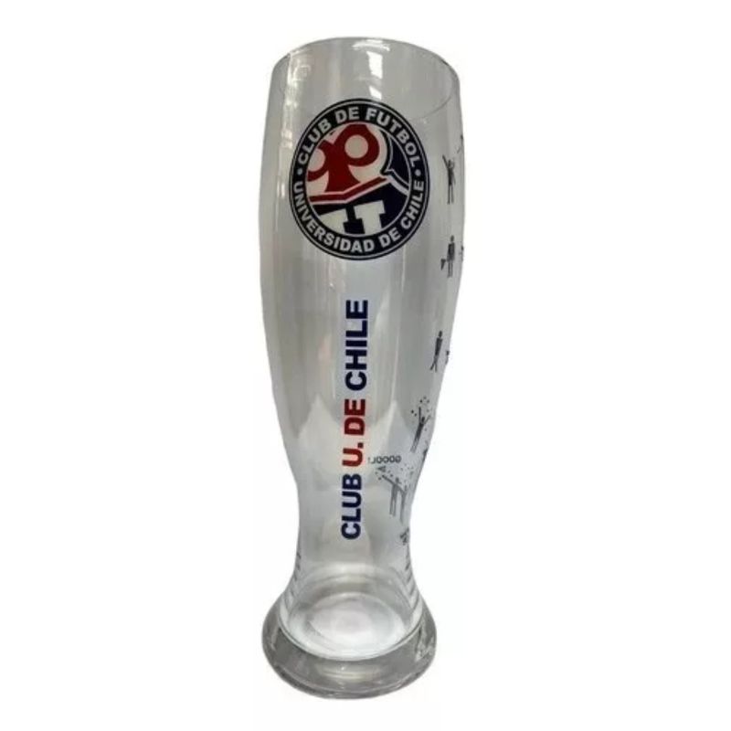 TITANIO - VASO GARZA GIGANTE U DE CHILE 1.5 LITROS OFICIAL TITANIO