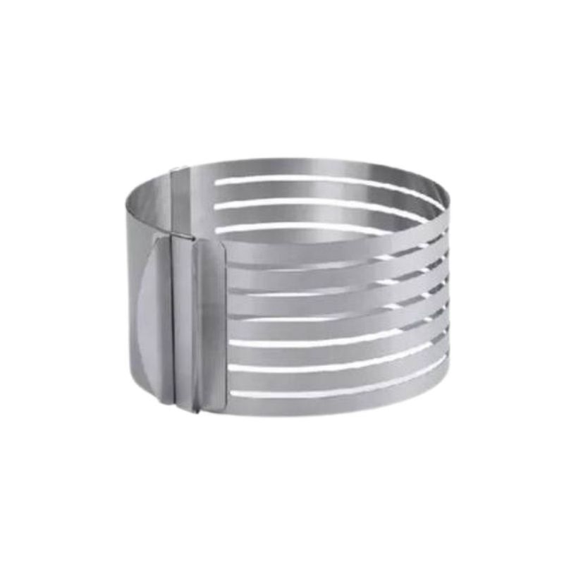 GENERICO - Molde Para Cortar Bizcocho Acero Utensilio Repostería 22 a 30 Cm