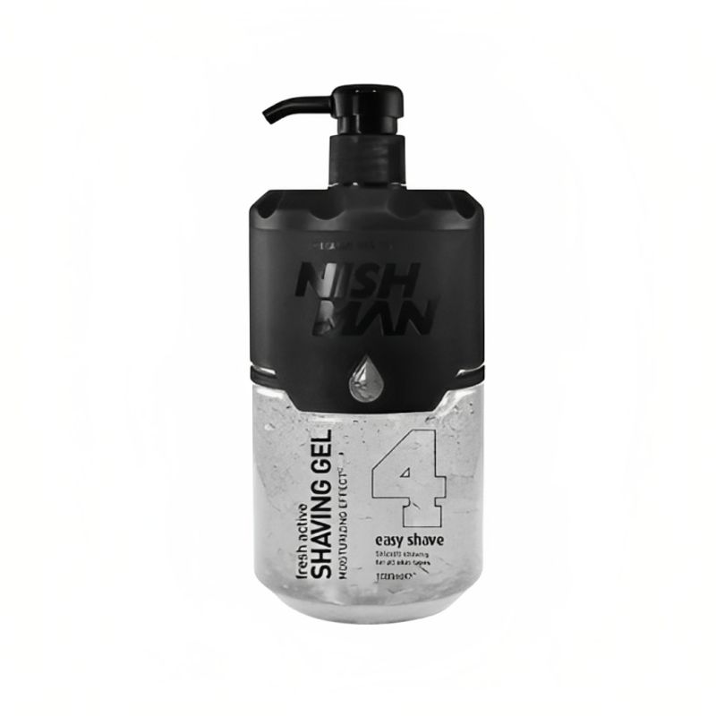 GENERICO - Shaving gel de afeitar nish man silver four 1000ml