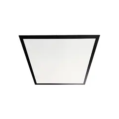 DEMASLED - Panel LED BACKLIGHT Cielo Americano de 60x60cm 48W Luz Fría BordeNegro