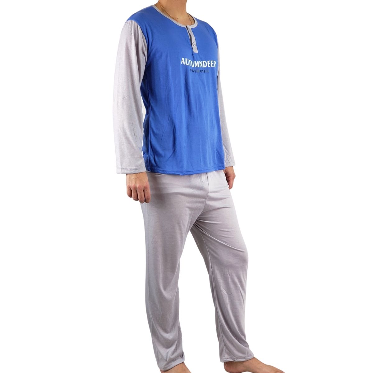 LIKE SHOP - Pijama Hombre Manga Larga Delgado Primavera. 427