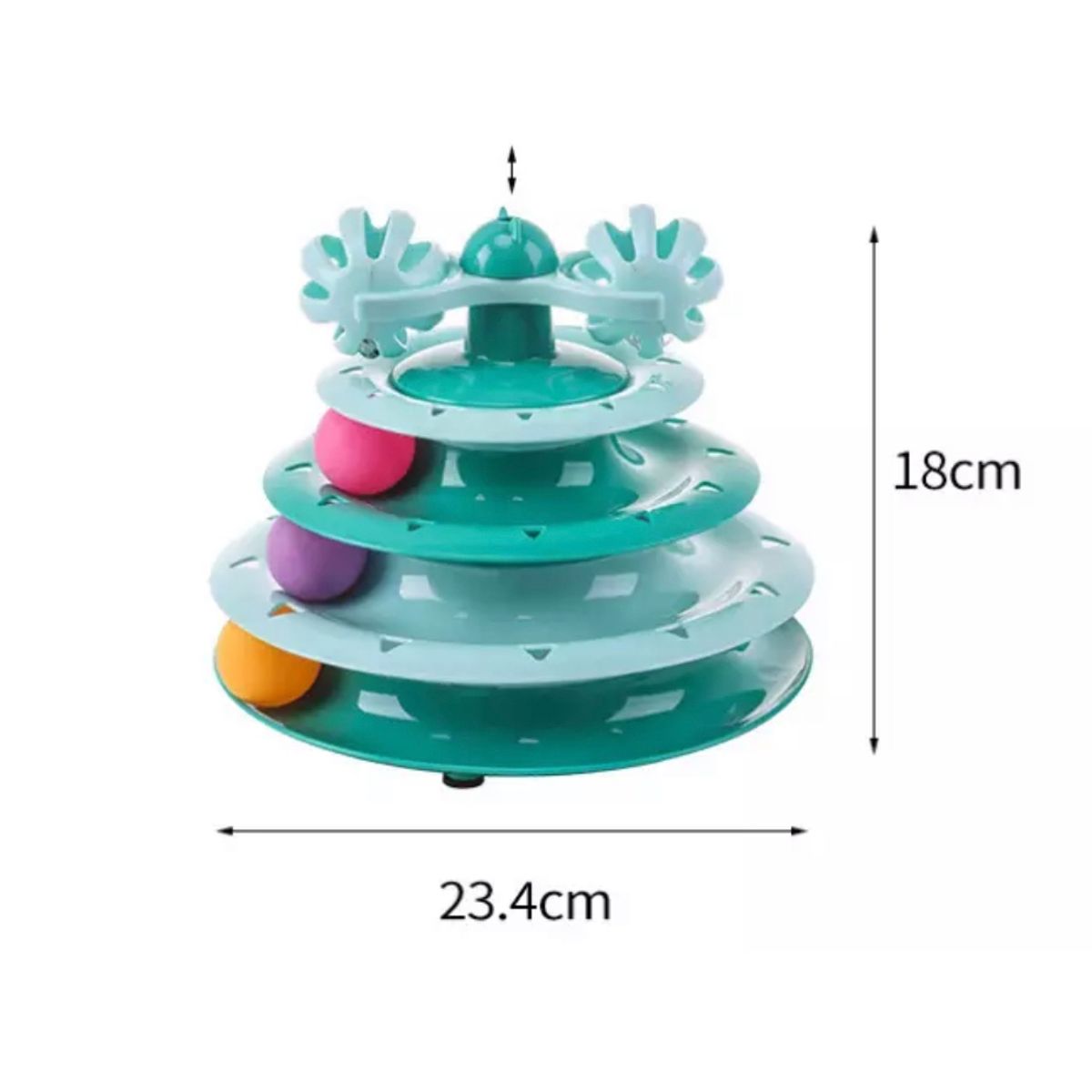 GENERICO - Juguete Para Gatos Interactivo Juguete Con Pelotas