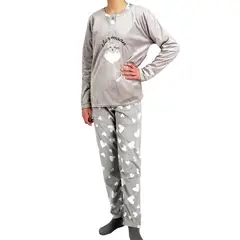 LOOK SHOP - Pijama Niña Micropolar Invierno Gatita. 450
