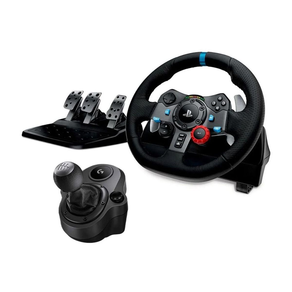 LOGITECH - Combo Volante Logitech G29 Ps3  Ps4 ps5  Pc  Palanca