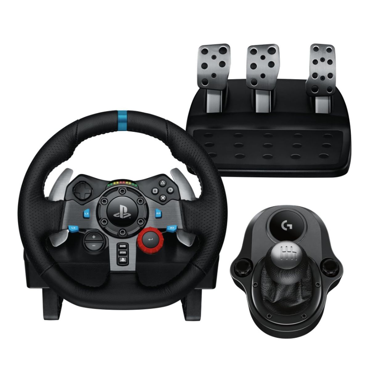 LOGITECH - Combo Volante Logitech G29 Ps3  Ps4 ps5  Pc  Palanca