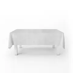 ELIZABETH PEPER - Mantel para Mesa de Tela Textura Blanco 140x220 cm